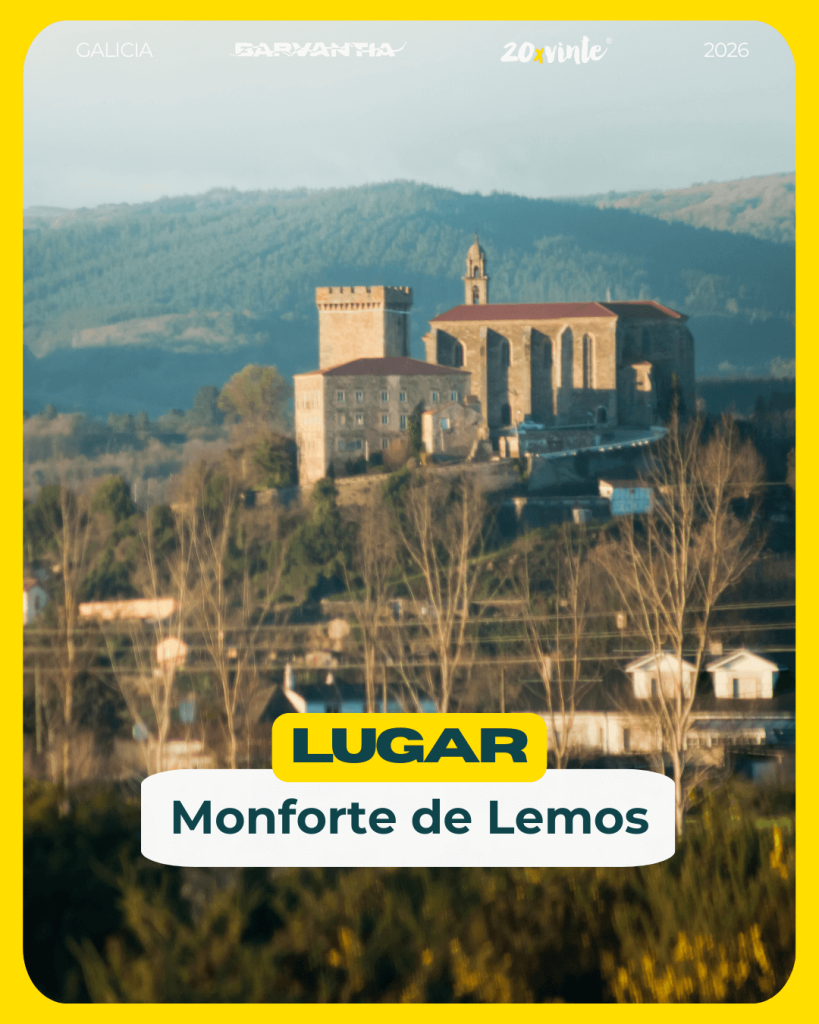 Monforte de Lemos en autocaravana en plena Ribeira Sacra